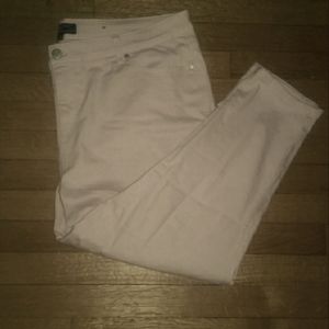 Talbots Pink Jenning Crop Jeans - 20W